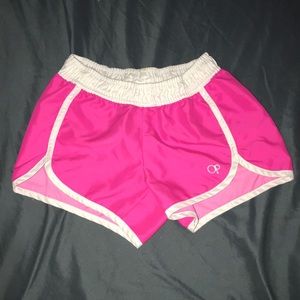 pink shorts